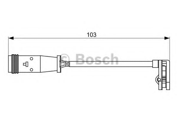 BOSCH 1987473037 Тормозные колодки для MERCEDES-BENZ V-CLASS