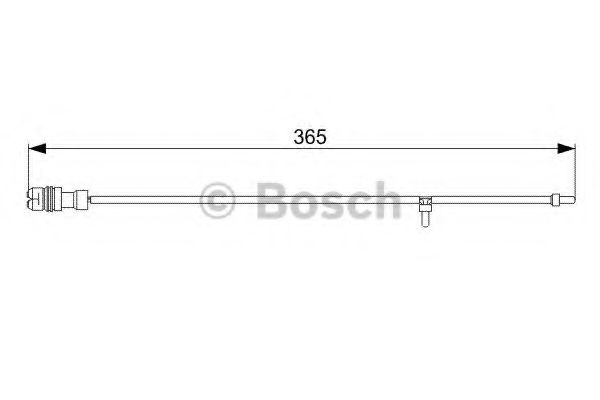 BOSCH 1987473040 Тормозные колодки для PORSCHE BOXSTER