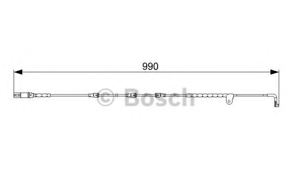 BOSCH 1987473049 Датчик износа тормозных колодок BOSCH для BMW