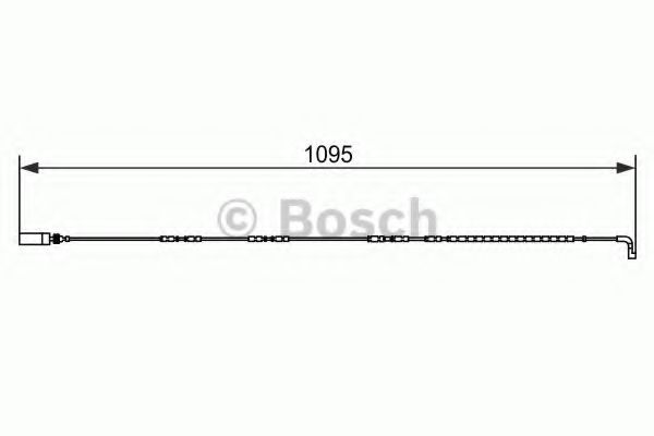 BOSCH 1987473069 Датчик износа тормозных колодок BOSCH для BMW