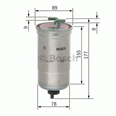 BOSCH 0450906440 Топливный фильтр BOSCH 0450906440 Топливный фильтр