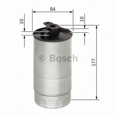 BOSCH 0450906451 Топливный фильтр для BMW