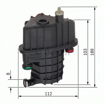 BOSCH 0450906473 Топливный фильтр 