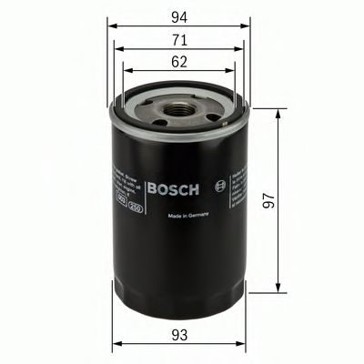BOSCH 0451103029 Масляный фильтр для FORD