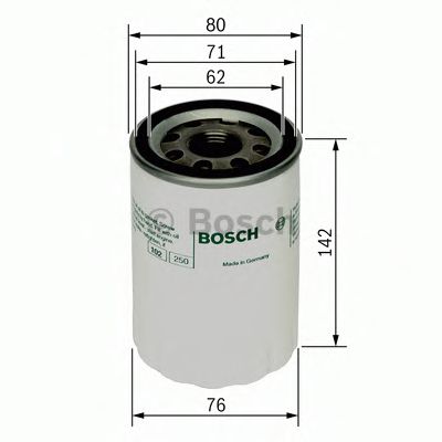 BOSCH 0451103101 Масляный фильтр BOSCH 0451103101 Масляный фильтр