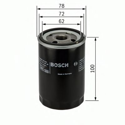 BOSCH 0451103111 Масляный фильтр для FIAT PANDA