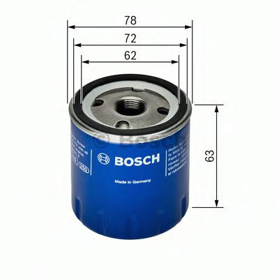 BOSCH 0451103141 Масляный фильтр для FIAT CINQUECENTO