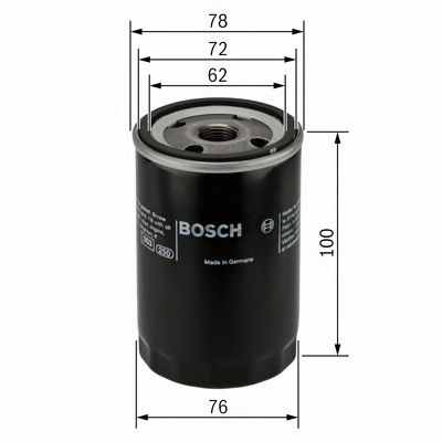 BOSCH 0451103232 Масляный фильтр BOSCH для OPEL