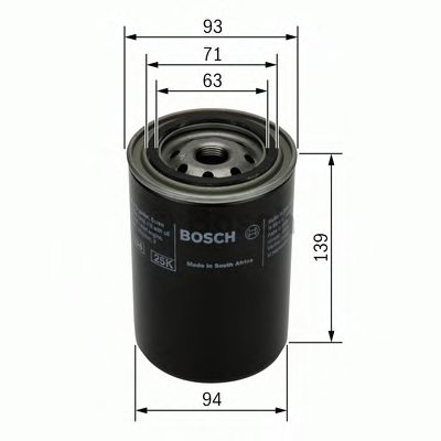 BOSCH 0451103238 Масляный фильтр для PEUGEOT J5