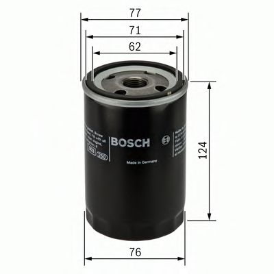 BOSCH 0451103259 Масляный фильтр для FORD USA EDGE