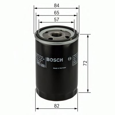 BOSCH 0451103275 Масляный фильтр для SUBARU LEGACY универсал (BC, BJF)