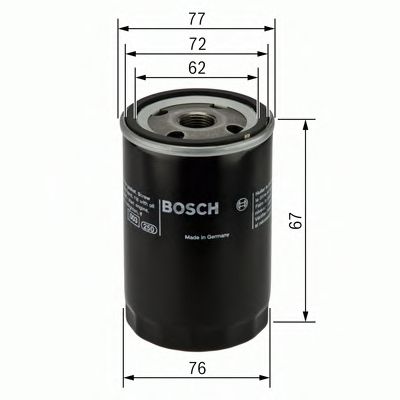 BOSCH 0451103300 Масляный фильтр для ALFA ROMEO 155