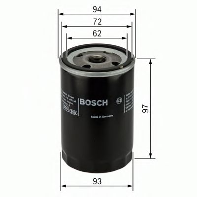 BOSCH 0451103333 Масляный фильтр для FORD COUGAR
