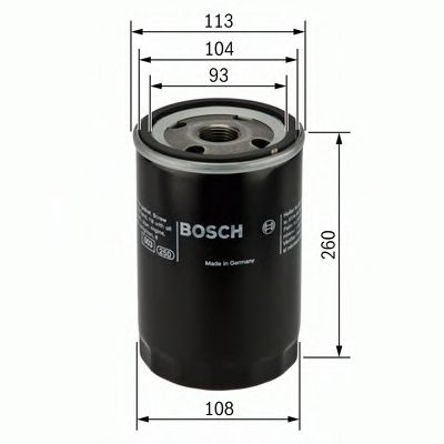 BOSCH 0451103343 Масляный фильтр для VOLVO