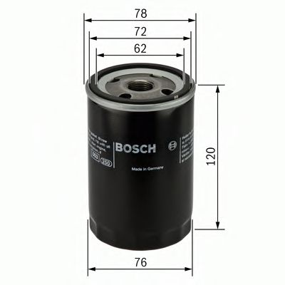 BOSCH 0451103344 Масляный фильтр BOSCH для JAGUAR