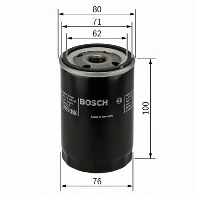 BOSCH 0451103350 Масляный фильтр для ALFA ROMEO 155