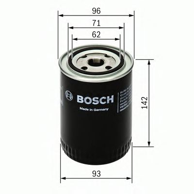 BOSCH 0451104063 Масляный фильтр для TOYOTA LAND CRUISER