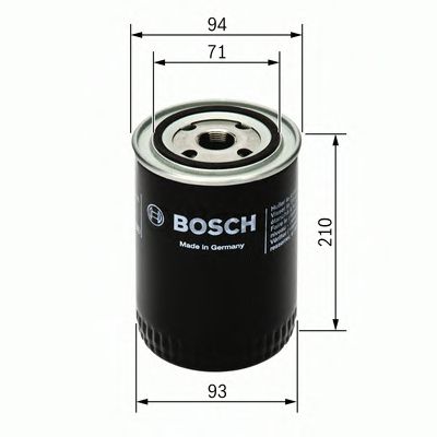 BOSCH 0451105067 Масляный фильтр BOSCH для IVECO