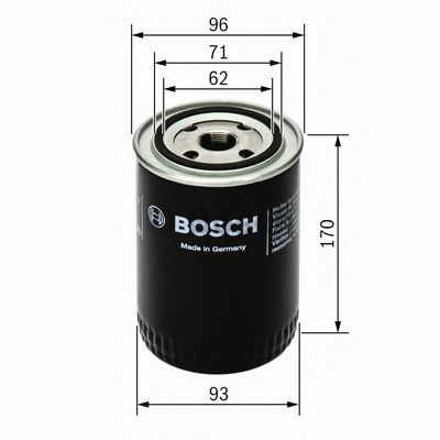 BOSCH 0451203010 Масляный фильтр для RENAULT TRUCKS