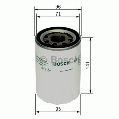 BOSCH 0451203218 Масляный фильтр BOSCH для PORSCHE