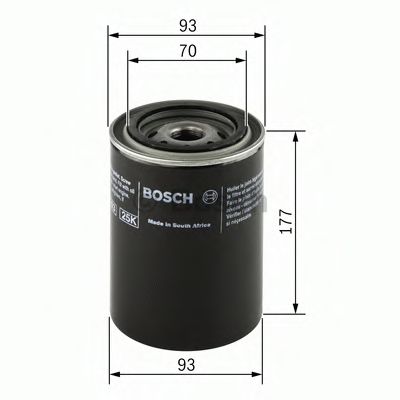 BOSCH 0451203228 Масляный фильтр для DAF