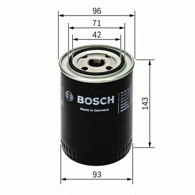 BOSCH 0451203236 Масляный фильтр  BOSCH 0451203236 Масляный фильтр