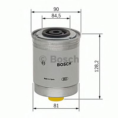 BOSCH 1457434400 Топливный фильтр BOSCH 