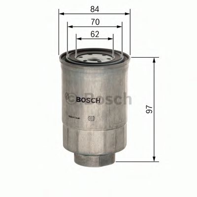 BOSCH 1457434443 Топливный фильтр BOSCH для HYUNDAI GETZ