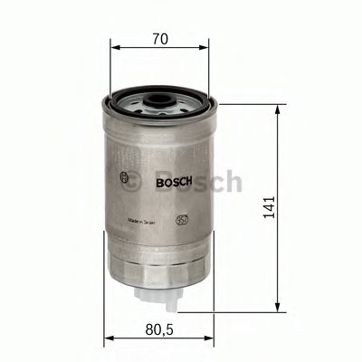 BOSCH 1457434511 Топливный фильтр для HYUNDAI SANTA FE