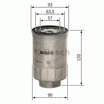 BOSCH F026402063 Топливный фильтр для HONDA