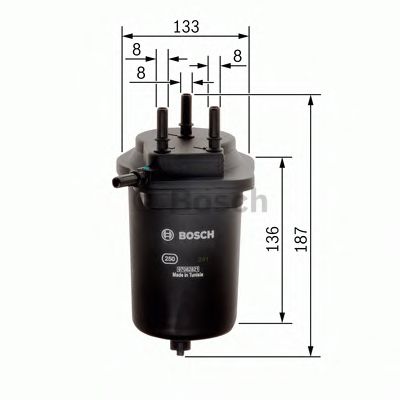 BOSCH F026402098 Топливный фильтр BOSCH F026402098 Топливный фильтр