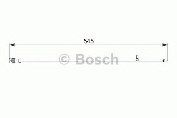 BOSCH 1987474561 Тормозные колодки BOSCH для PORSCHE