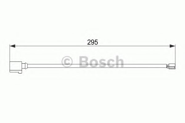BOSCH 1987474565 Датчик износа тормозных колодок BOSCH 
