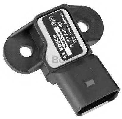 BOSCH 0261230167 Датчик, давление во впускном газопроводе для BENTLEY CONTINENTAL кабрио (3W) 6.0 FLEX AWD
