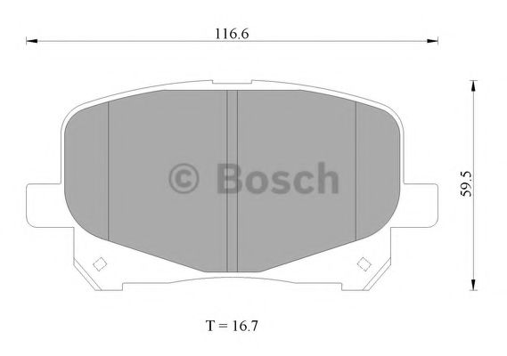 0 986 AB1 409 BOSCH Тормозные колодки 0 986 AB1 409 BOSCH Тормозные колодки