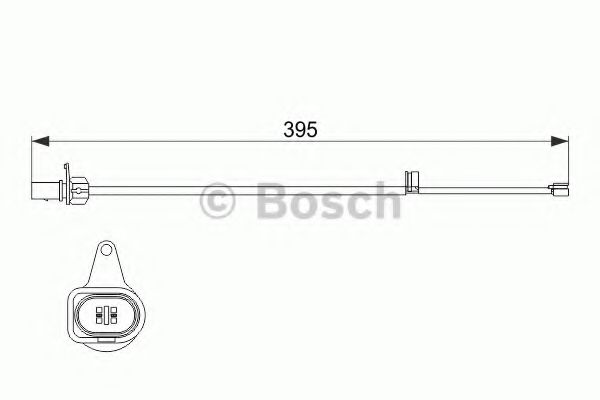 BOSCH 1987474509 Скобы тормозных колодок для AUDI R8 Spyder