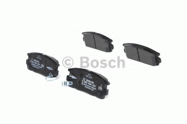 0986494251 BOSCH Тормозные колодки 0986494251 BOSCH Тормозные колодки