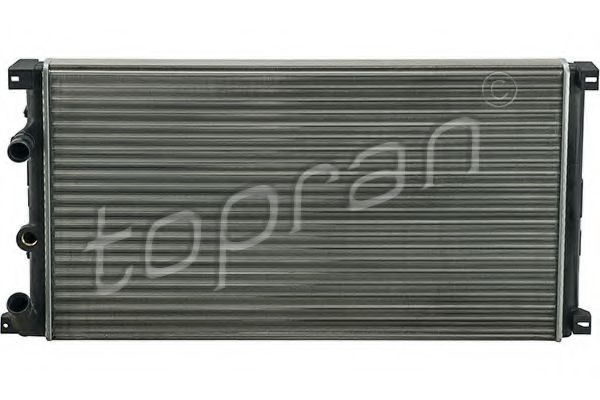 TOPRAN 208205 Радиатор охлаждения двигателя TOPRAN 