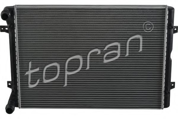 TOPRAN 113864 Радиатор охлаждения двигателя TOPRAN для VOLKSWAGEN