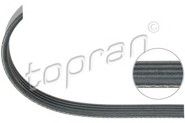 TOPRAN 109660 Ремень генератора TOPRAN для BMW