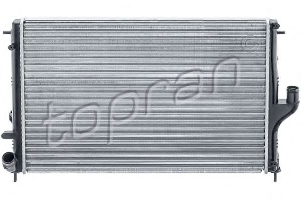 TOPRAN 700960 Радиатор охлаждения двигателя для DACIA