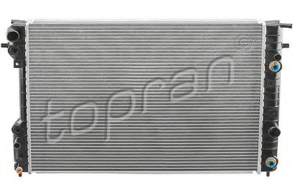 TOPRAN 208061 Радиатор охлаждения двигателя TOPRAN 