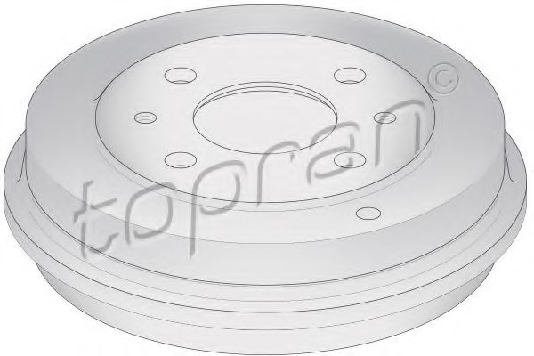 TOPRAN 304232 Тормозной барабан TOPRAN для FORD