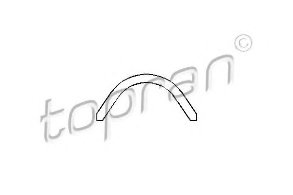TOPRAN 101050 Прокладка клапанной крышки TOPRAN 