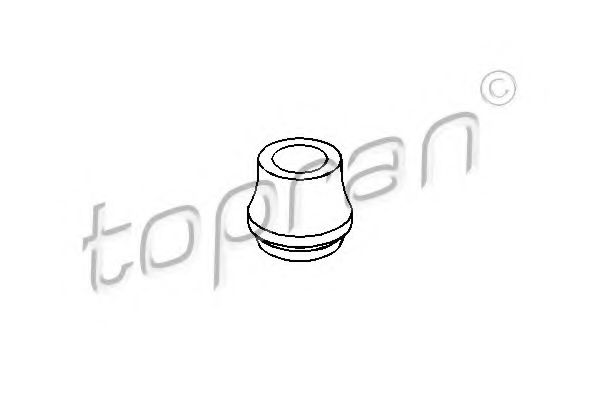 TOPRAN 100290 Патрубок вентиляции картера для VOLKSWAGEN LUPO