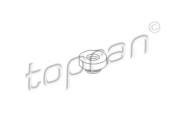 TOPRAN 100546 Прокладка клапанной крышки TOPRAN 