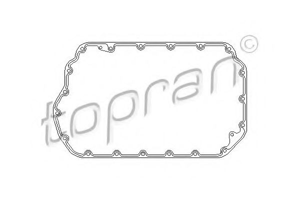 TOPRAN 111956 Прокладка масляного поддона TOPRAN 