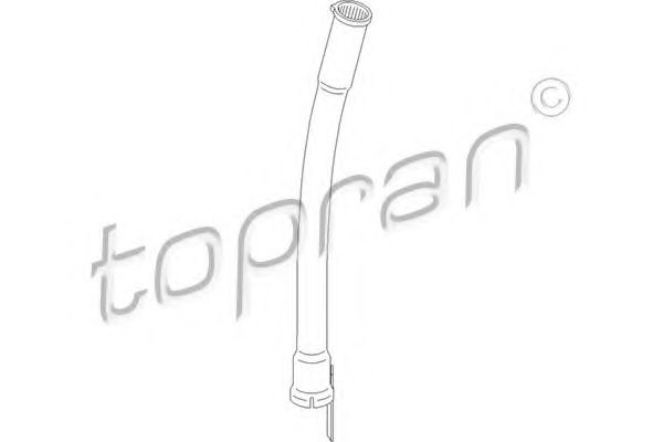 TOPRAN 108035 Щуп масляный для SKODA SUPERB