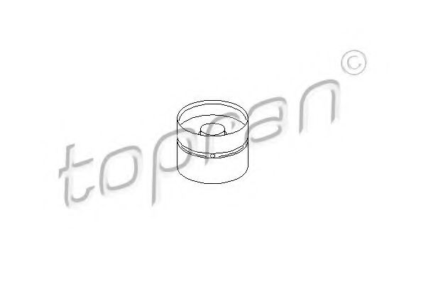 TOPRAN 100652 Гидрокомпенсаторы TOPRAN для VOLKSWAGEN
