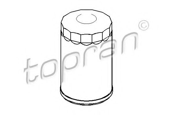 TOPRAN 100653 Масляный фильтр TOPRAN для SKODA